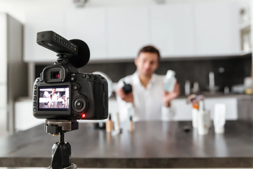 Grabación audiovisual de profesional en entorno técnico